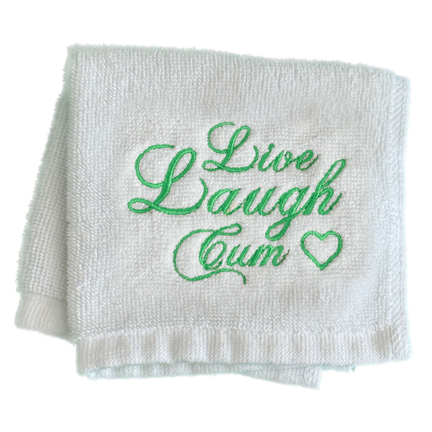 LIVE, LAUGH, CUM