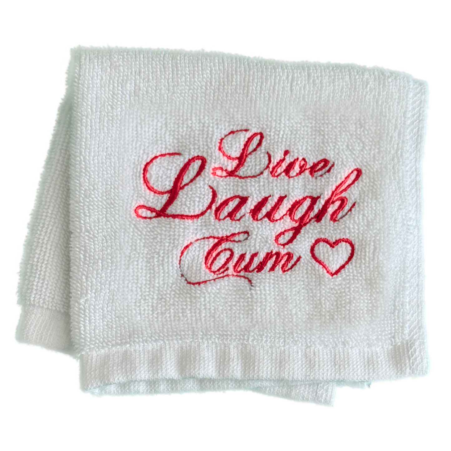 LIVE, LAUGH, CUM