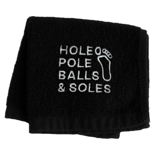 HOLE, POLE, BALLS & SOLES