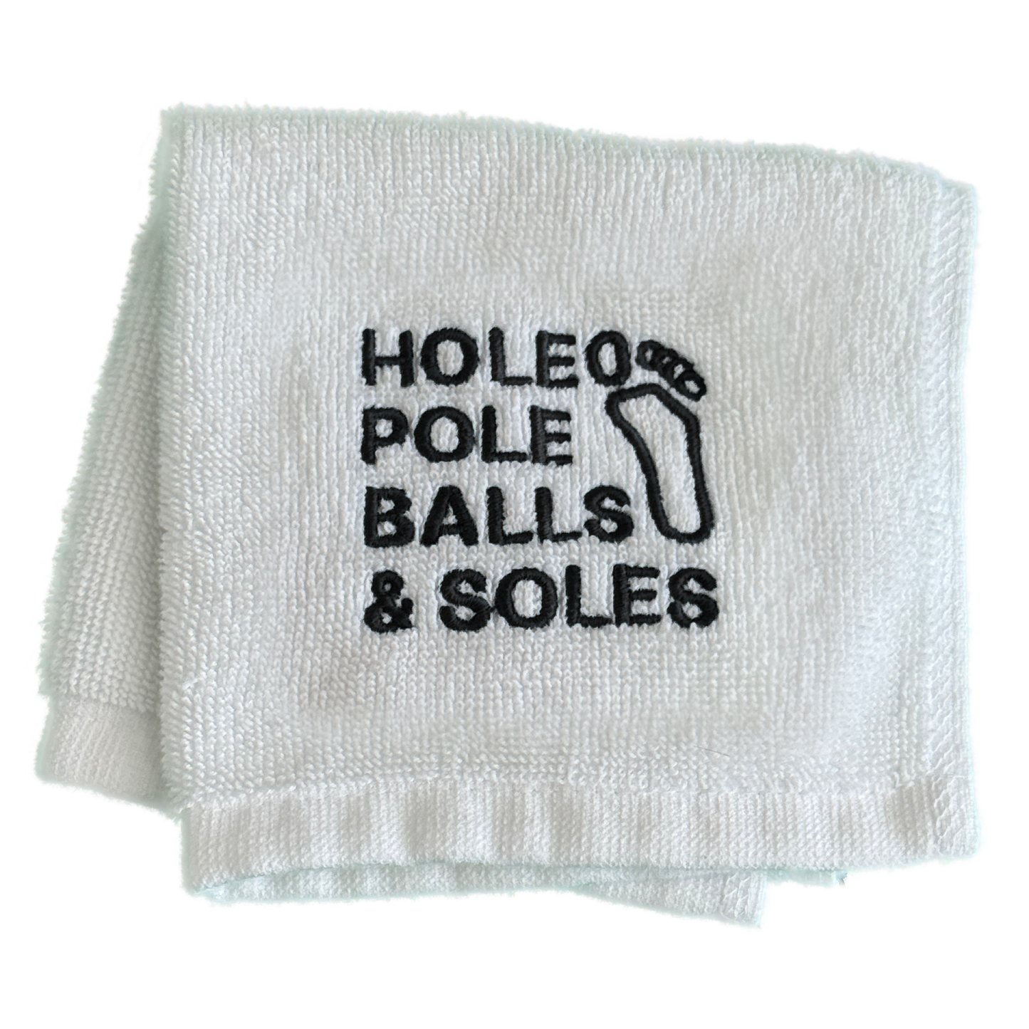 HOLE, POLE, BALLS & SOLES