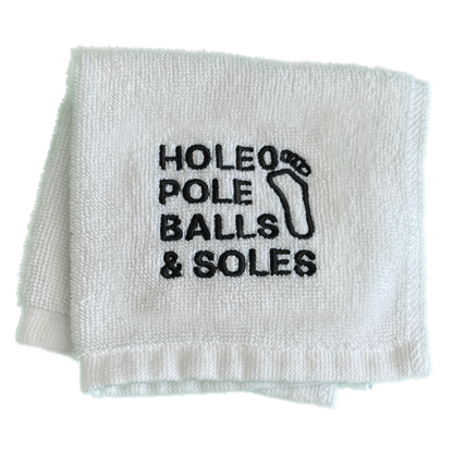 HOLE, POLE, BALLS & SOLES