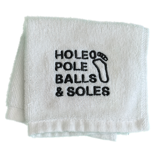 HOLE, POLE, BALLS & SOLES