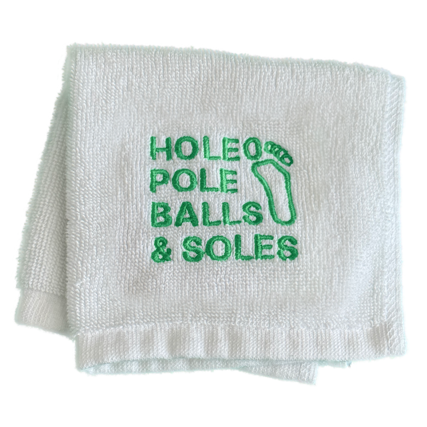 HOLE, POLE, BALLS & SOLES