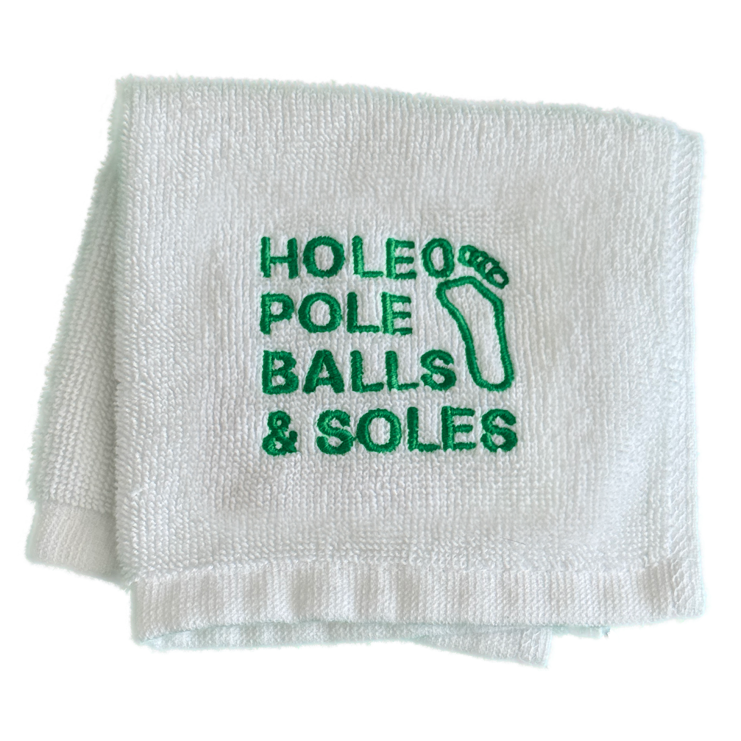 HOLE, POLE, BALLS & SOLES