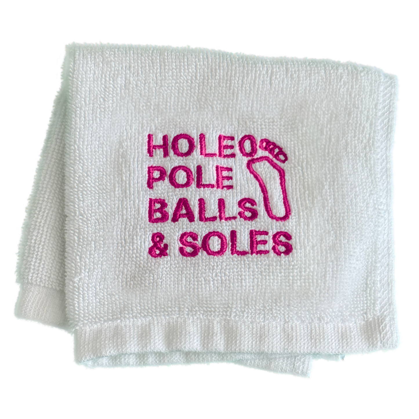 HOLE, POLE, BALLS & SOLES