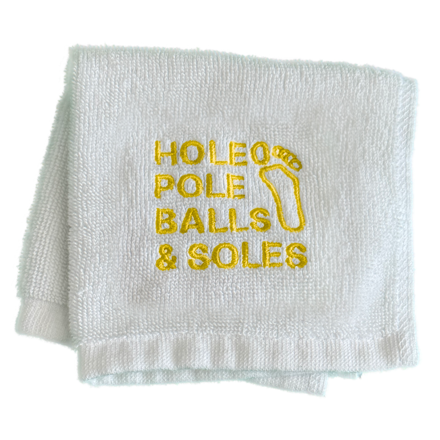 HOLE, POLE, BALLS & SOLES