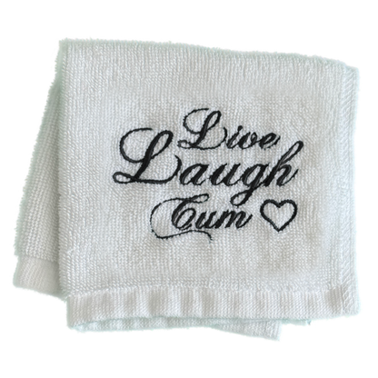 LIVE, LAUGH, CUM