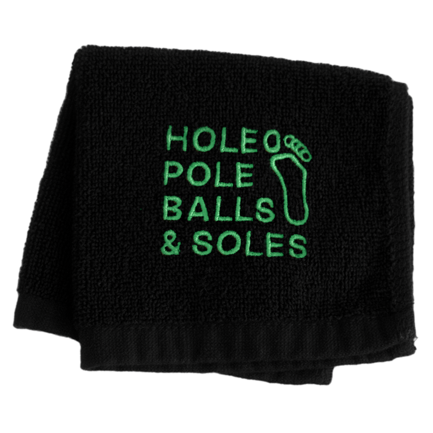 HOLE, POLE, BALLS & SOLES