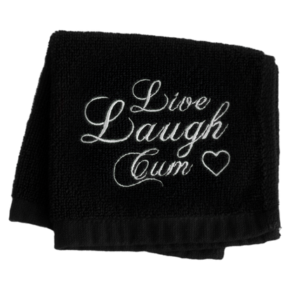LIVE, LAUGH, CUM